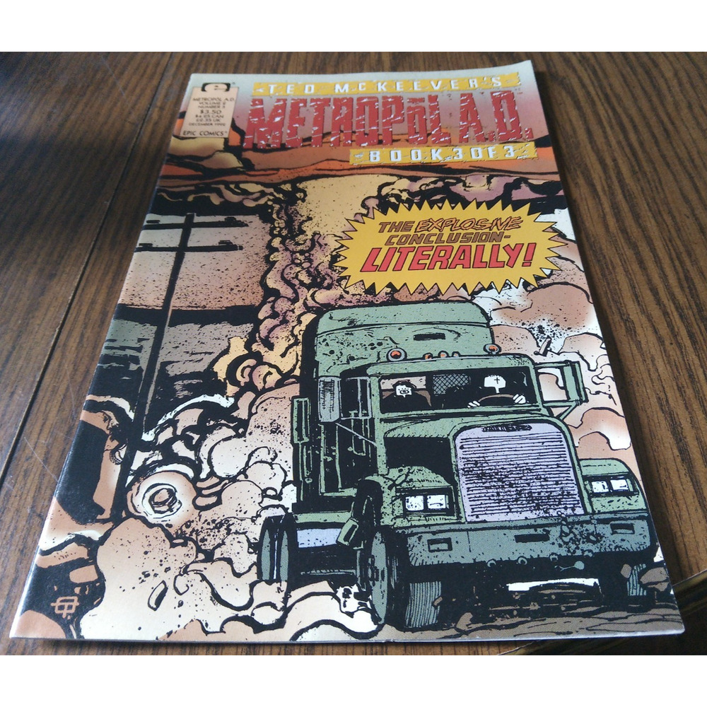Metropol A.D. #3 (December 1992 Epic Comics)